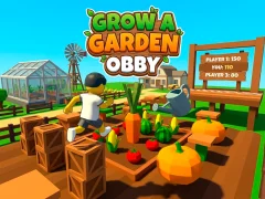 Oyunu Grow a Garden Obby çevrimiçi