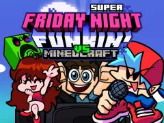 Oyunu Super Friday Night Funkin Vs Minecraft çevrimiçi
