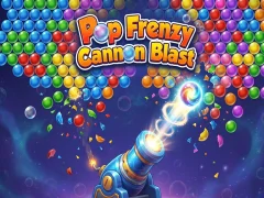 Oyunu Pop Frenzy Cannon Blast çevrimiçi