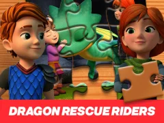 Oyunu Dragon Rescue Riders Jigsaw Puzzle çevrimiçi