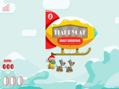 Oyunu FlappyCat Crazy Christmas çevrimiçi