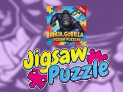 Oyunu Ninja Gorilla Jigsaw Puzzles çevrimiçi