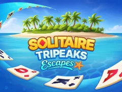 Oyunu Solitaire TriPeaks Escapes çevrimiçi