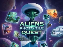 Oyunu Aliens Photo Tile Quest çevrimiçi