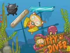 Oyunu Kitty Diver çevrimiçi