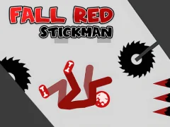 Oyunu Fall Red Stickman çevrimiçi