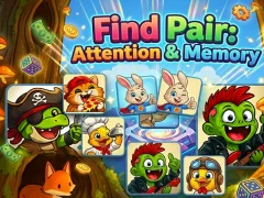 Oyunu Find Pair: Attention & Memory çevrimiçi
