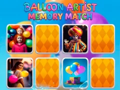 Oyunu Balloon Artist Memory Match çevrimiçi