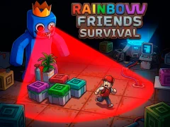 Oyunu Rainbow Friends Survival çevrimiçi