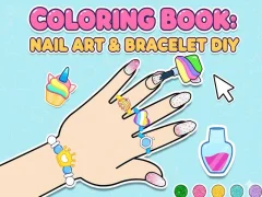 Oyunu Coloring Book: Nail Art & Bracelet Diy çevrimiçi