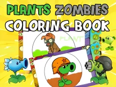 Oyunu Plants vs Zombies Coloring çevrimiçi