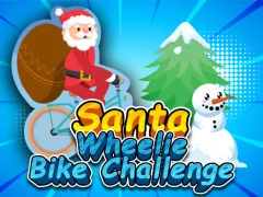 Oyunu Santa Wheelie Bike Challenge çevrimiçi