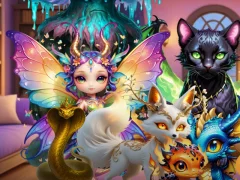 Oyunu Mysterious Familiars Enchanted Bestiary çevrimiçi