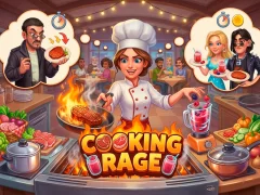 Oyunu Cooking Rage çevrimiçi