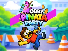 Oyunu Obby Pinata Party çevrimiçi
