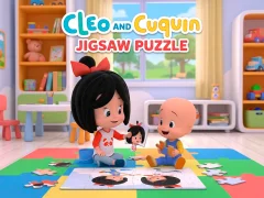 Oyunu Cleo and Cuquin Jigsaw Puzzle çevrimiçi