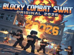 Oyunu Blocky Combat Swat Original 2026 çevrimiçi