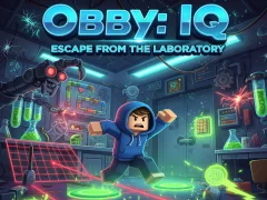 Oyunu Obby: IQ Escape from the Laboratory çevrimiçi