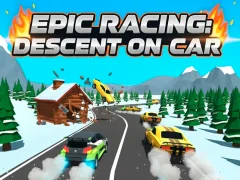 Oyunu Epic Racing: Descent on Car çevrimiçi