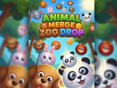 Oyunu Animal Merge Zoo Drop çevrimiçi
