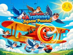 Oyunu Cartoon Airplanes: Jigsaw Puzzles çevrimiçi