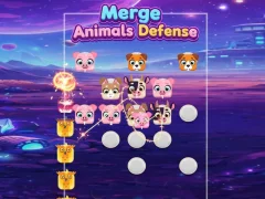 Oyunu Merge Animals Defence çevrimiçi