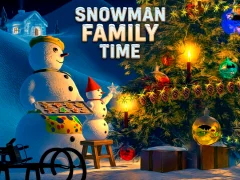 Oyunu Snowman Family Time çevrimiçi
