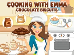 Oyunu Cooking with Emma Chocolate Biscuits çevrimiçi