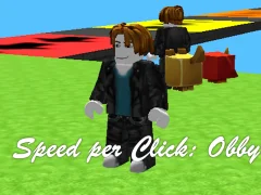 Oyunu Speed per Click: Obby çevrimiçi