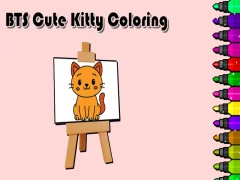 Oyunu BTS Cute Kitty Coloring çevrimiçi