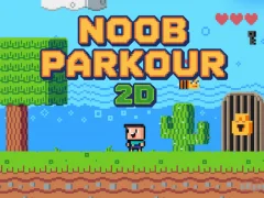 Oyunu Noob Parkour 2D çevrimiçi