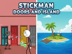 Oyunu Stickman Doors and Island çevrimiçi