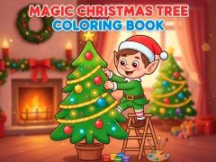 Oyunu Magic Christmas Tree Coloring Book çevrimiçi