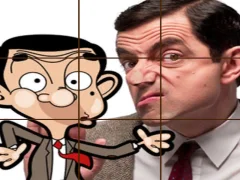 Oyunu Mr Bean Tile Puzzle çevrimiçi