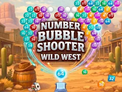 Oyunu Number Bubble Shooter Wild West çevrimiçi