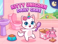 Oyunu Kitty Unicorn Daily Care çevrimiçi