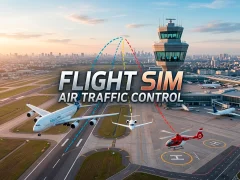 Oyunu Flight Sim Air Traffic control çevrimiçi