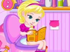 Oyunu Potty Train Baby Elsa çevrimiçi