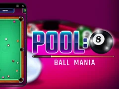Oyunu Pool 8 Ball Mania çevrimiçi