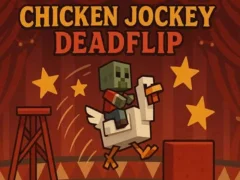 Oyunu Chicken Jockey Deadflip çevrimiçi