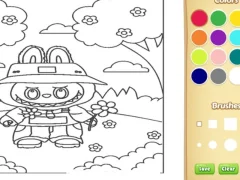 Oyunu Labubu Coloring Book For Kids çevrimiçi