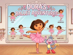 Oyunu Dora's Ballet Adventures çevrimiçi