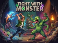 Oyunu Fight With Monster çevrimiçi
