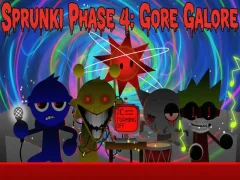 Oyunu Sprunki Phase 4: Gore Galore çevrimiçi