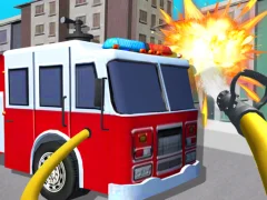 Oyunu Fire Truck Driving Simulator çevrimiçi