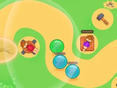 Oyunu Monkey Bubble Defense çevrimiçi