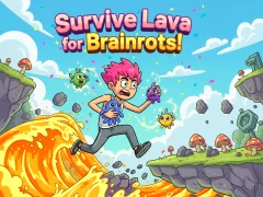 Oyunu Survive Lava for Brainrots! çevrimiçi