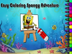 Oyunu Easy Coloring Spongy Adventure çevrimiçi