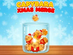 Oyunu Capybara Xmas Merge çevrimiçi