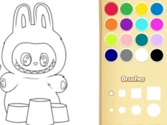 Oyunu Easy Labubu Coloring Book çevrimiçi
